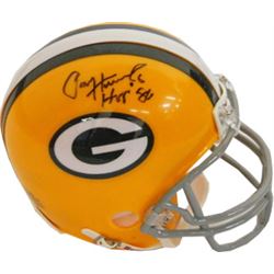 Paul Hornung Signed Green Bay Packers Replica TB Mini Helmet HOF 86