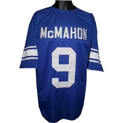 Jim Mcmahon BYU Cougars Unsigned Blue TB Custom Jersey XL