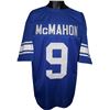 Image 1 : Jim Mcmahon BYU Cougars Unsigned Blue TB Custom Jersey XL