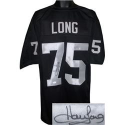 Howie Long Signed Oakland Raiders Black Throwback Prostyle Jersey- JSA Hologram