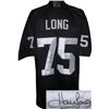 Image 1 : Howie Long Signed Oakland Raiders Black Throwback Prostyle Jersey- JSA Hologram