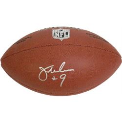 Jim Mcmahon Signed NFL Wilson Replica Composite Football #9 (Chicago Bears)