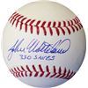 Image 1 : John Wetteland Signed Official Major League Baseball 330 Saves (New York Yankees/Texas Rangers)