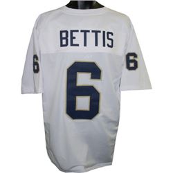 Jerome Bettis Notre Dame Fighting Irish Unsigned White TB Custom Jersey XL
