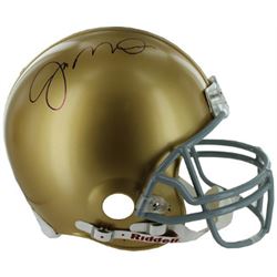 Joe Montana Signed Notre Dame Fighting Irish Full Size TB Replica Helmet- Montana Hologram