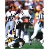 Image 1 : Cliff Branch Signed Oakland Raiders 8X10 Photo (White Jersey Run)