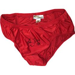 Ric Flair Signed Red Wrestling Trunks 16X (WWF/WWE/WCW/NWA/TNA)