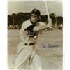 Image 1 : Cal Abrams Signed Brooklyn Dodgers Vintage B&W 8X10 Photo (Close Up Batting-Deceased)