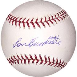 Lou Burdette Signed Official Major League Baseball (Yankees/Boston-Milwaukee Braves) (Deceased)