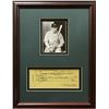 Image 1 : Babe Ruth Signed 1937 Chemical Bank & Trust Company Bank Cancelled Check Custom Framed With Photo 14