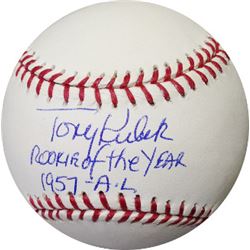 Tony Kubek Signed Official Major League Baseball Rookie Of The Year 1957- AL (New York Yankees)