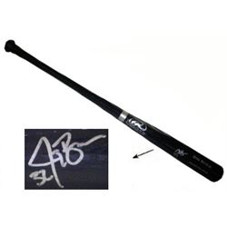 Jay Bruce Signed Rawlings Black Big Stick Bat (New York Mets)
