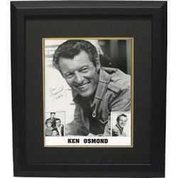 Ken Osmond Signed "Leave It To Beaver" Eddie Haskell Collage 8X10 Photo Custom Framed (Eddie)- Tri-S