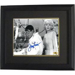 Jerry Lewis Signed B&W The Nutty Professor 8X10 Photo W/ Stella Stevens Custom Framed (Movie/Comedia