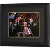 Image 1 : Jim Calhoun Signed Connecticut Huskies 16X20 Photo Custom Framed (3X National Champs Cutting Down Th