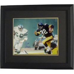 Bill Bergey Signed Philadelphia Eagles 16X20 Photo Custom Framed Vs Franco Harris/Steelers