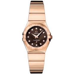 Omega  Constellation Polished Quartz 24Mm  Women Watch