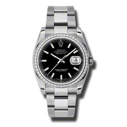 Rolex  Datejust 36 White Gold &Amp; Diamonds  Women Watch