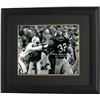 Image 1 : Franco Harris Signed Pittsburgh Steelers 16X20 B&W Photo Custom Framed (Immaculate Reception)