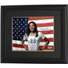 Image 1 : Christen Press Signed 8X10 Photo Custom Framed (Horizontal-With Flag)(Team USA Women’S Soccer Team)