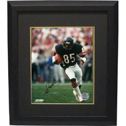 Dennis Mckinnon Signed Chicago Bears 8X10 Photo Custom Framed