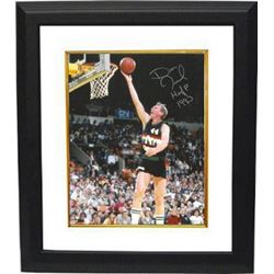 Dan Issel Signed Denver Nuggets 8X10 Photo HOF 1993 Custom Framed