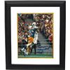 Image 1 : Don Maynard Signed New York Jets 8X10 Photo Custom Framed HOF 87 (Jump Catch)