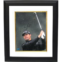 Padraig Harrington Signed 11X14 Photo Custom Framed- PSA Hologram