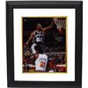 Image 1 : David Robinson Signed San Antonio Spurs 16X20 Photo Custom Framed Dunk Over Wilkins