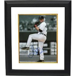 Jeremy Bonderman Signed Detroit Tigers 8X10 Photo Custom Framed