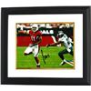 Image 1 : Larry Fitzgerald Signed Arizona Cardinals 8X10 Photo Custom Framed #11 (Horizontal)