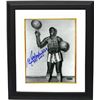 Image 1 : Meadowlark Lemon Signed Harlem Globetotters Vintage B&W 8X10 Photo Custom Framed #38 HOF 2003-Tri-St