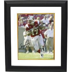 Stefan Lefors Signed Louisville Cardinals 8X10 Photo Custom Framed