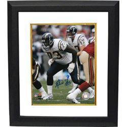 Marcus Mcneill Signed San Diego Chargers 8X10 Photo Custom Framed