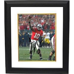 Troy Smith Signed Ohio State Buckeyes 16X20 Photo Custom Framed
