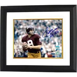 Sonny Jurgensen Signed Washington Redskins Color 16X20 Photo HOF 83 Custom Framed- Jurgensen Hologra