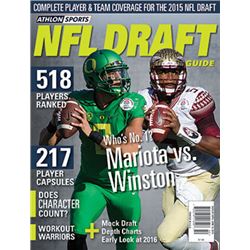 Athlon Sports 2015 Pro Football NFL Draft Guide Magazine- Marcus Mariota & Jameis Winston