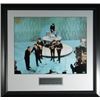 Image 1 : George Harrison Unsigned The Beatles 16X20 Photo Custom Framed Ed Sullivan Show (Entertainment)
