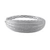 Image 1 : Sterling Silver Bangle With White CZ's Pave-60M