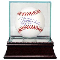 Juan Marichal Signed Official Major League Baseball HOF 83 W/ Glass Case (SF Giants)