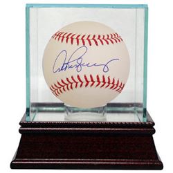 Alex Rodriguez Signed Rawlings MLB Baseball W/ Glass Case- MLB Hologram (New York Yankees)