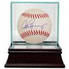 Image 1 : Alex Rodriguez Signed Rawlings MLB Baseball W/ Glass Case- MLB Hologram (New York Yankees)