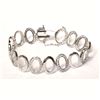 Image 1 : Sterling Silver CZ Bracelet