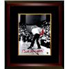 Image 1 : Bobby Knight Signed Indiana Hoosiers 8X10 Black & White Photo Custom Framed Throwing Red Chair (Red 