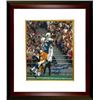 Image 1 : Don Maynard Signed New York Jets 8X10 Photo Custom Framed HOF 87 (Jump Catch)