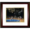 Image 1 : Christian Laettner Signed Duke Blue Devils Horizontal 11X14 Photo Custom Framed 1992 The Shot Vs Ken