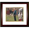 Image 1 : Marv Levy Signed Buffalo Bills 16X20 Photo Custom Framed HOF 01 (Horizontal Blue Sweater Coaching)