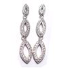 Image 1 : Sterling Silver-CZ Earrings