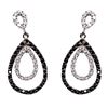 Image 1 : Sterling Silver-CZ Post Earrings