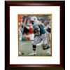 Image 1 : Earl Campbell Signed Houston Oilers 16X20 Photo Custom Framed (Blue Jersey Run)- Tri-Star Hologram